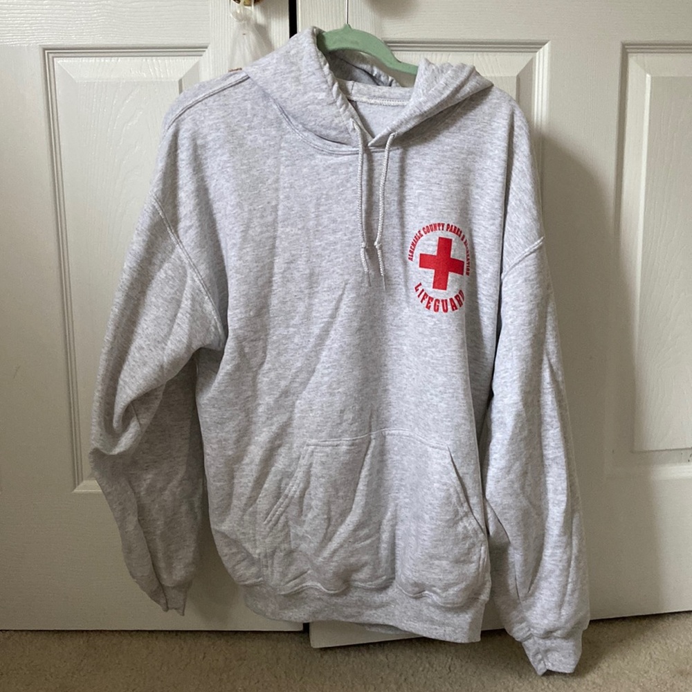 Lifeguarding sweatshirt
